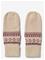 WHEAT Jacquard Mittens Cotta - ROSE - M – kuva 2
