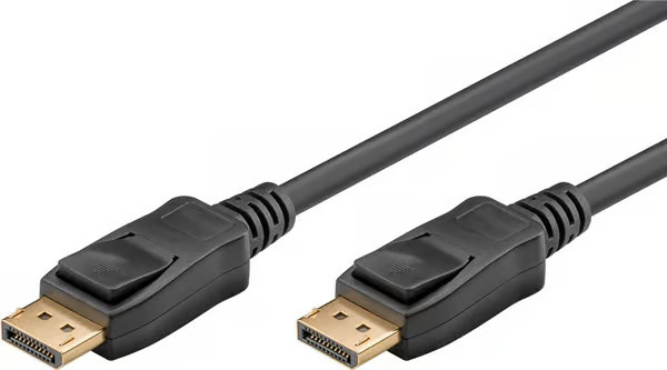 Pro DisplayPort 2.1 (DP40) - 1m - Musta
