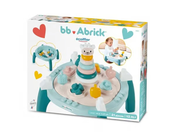 Ecoiffier - Abrick Baby My First Activity Table 21pcs.