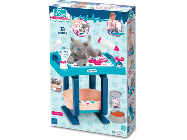 ECOIFFIER Écoiffier verzorgingstafel katten