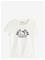 LINDEX Hello Kitty Short-Sleeved Top - OFF WHITE - 146/152 – kuva 2