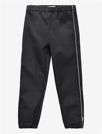 MIKK-LINE Softshell Pant Uni - BLACK - 92 – kuva 2/2