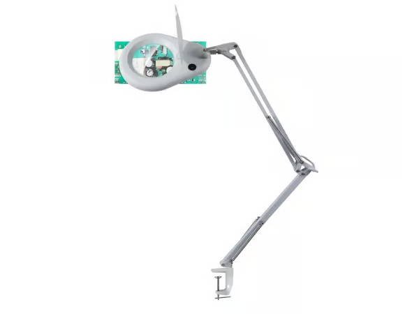 Unilux Zoom magnifying lamp white