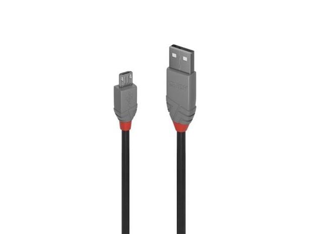 Lindy Anthra Line - USB cable - USB to Micro-USB Type B - 1 m
