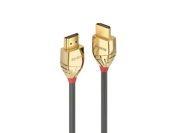Lindy Gold Line HDMI cable with Ethernet - 1 m