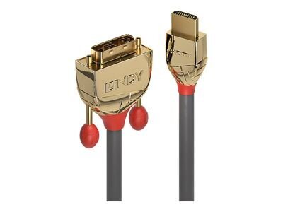 Lindy Gold Line adapter cable - HDMI / DVI - 5 m