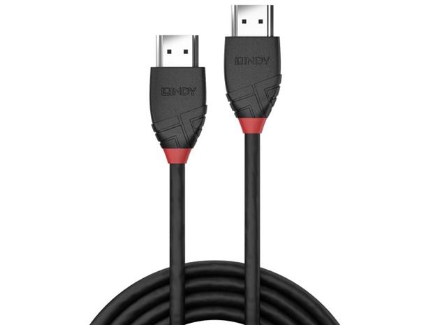 Lindy Black Line HDMI cable with Ethernet - 3 m
