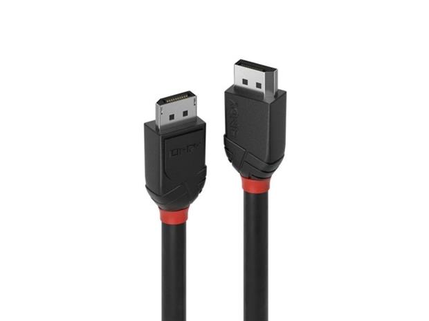 Lindy Black DisplayPort 1.2 Cable - 0.5m