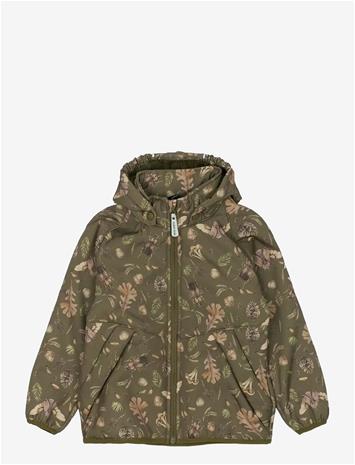MIKK-LINE Teddy Softshell Jacket - BURNT OLIVE - 98
