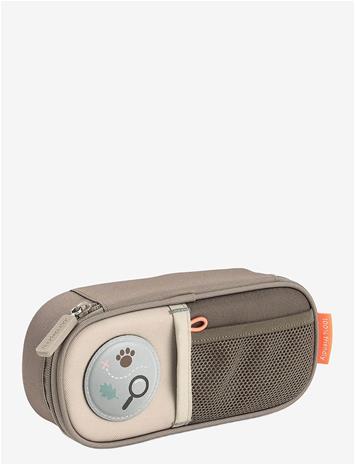 Done by Deer Pencil Case Tiny Trails Sand - Grey - 22X 10.5X H 6CM