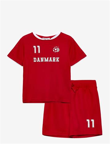 NAME IT Nmnhiteam Short Set - TRUE RED - 92