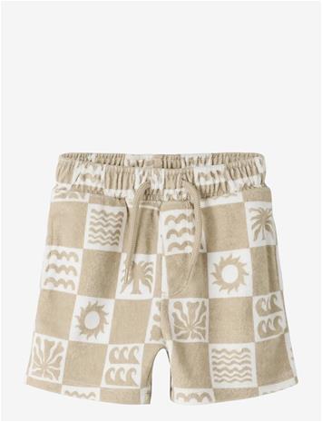 NAME IT Nmmherwin Terry Shorts - HUMUS - 80