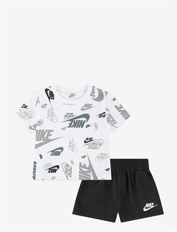 NIKE Nike Tee & Short Set - GREY - 80/86