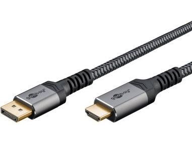 Pro DP 1.2 - HDMI 2.0 Sleeve - Black - 3m