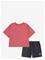 CONVERSE Cnvg Boxy Tee And Short Set - BLACK - 92/98 – kuva 2