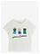 Mini Rodini Minibabies Sp Ss Tee - White - 140/146 – kuva 3
