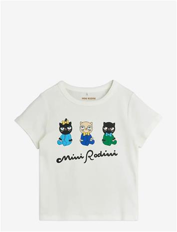 Mini Rodini Minibabies Sp Ss Tee - White - 140/146