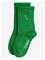 MINI RODINI Racket Emb 1-Pack Socks - GREEN - 20/23 – kuva 2