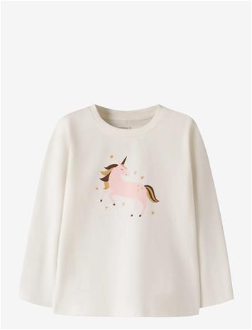 NAME IT Nmfkatelin Ls Top Pb - WISPY CLOUDS - 110