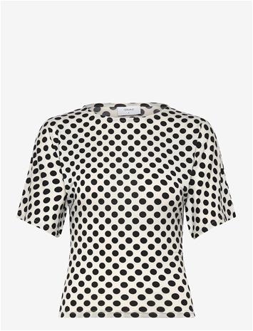 GRUNT Grnova Dots Ss Tee - WHITE - 176 – kuva 2/2