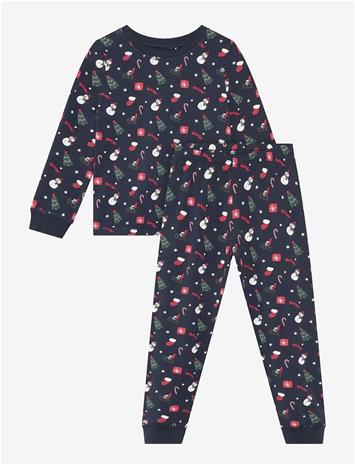 MINYMO Pyjamas Set Aop - PARISIAN NIGHT - 92