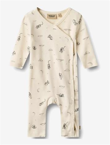 WHEAT Wrapsuit L/S Everest - DREAMING MOUSE - 74 – kuva 2/2