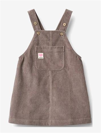 WHEAT Pinafore Caroline - PLUM TRUFFLE - 122