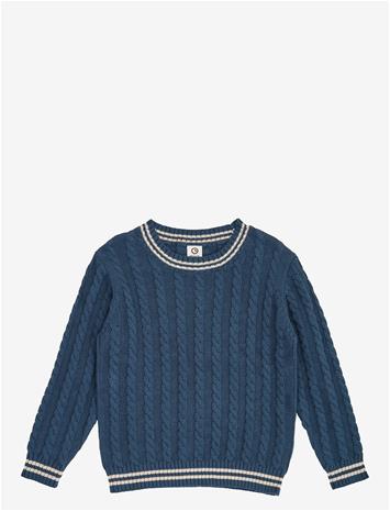 MÜSLI Knit Cable Sweater - NAVY - 98