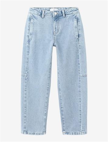MANGO Balloon Jeans - OPEN BLUE - 146