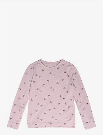 HUMMEL Hmlmini Wool T-Shirt L/S - CLOUD GRAY - 86