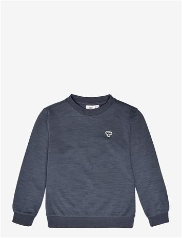 HUMMEL Hmlmini Wool Sweatshirt Bee - OMBRE BLUE - 80