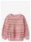 WHEAT Jacquard Pullover Harlow - BERRY CREAM STRIPE - 116 – kuva 2