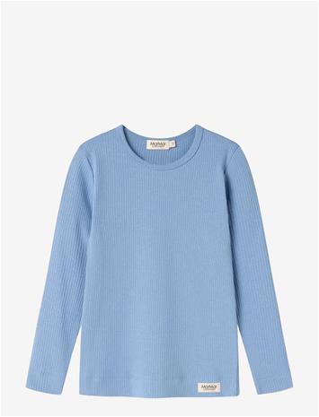 MARMAR COPENHAGEN Plain Tee Ls - BLUE HEAVEN - 128
