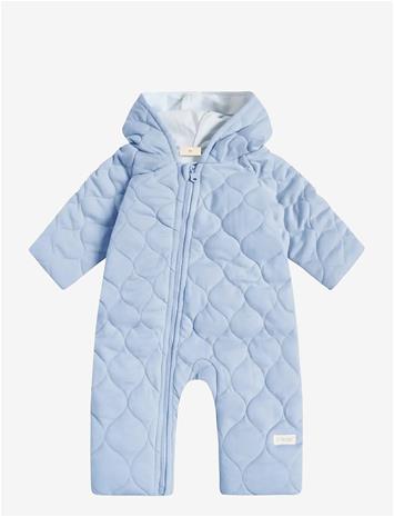 FIXONI Pram Suit W. Lining - DUSTY BLUE - 92