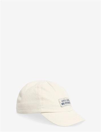 MANGO Cap With Embroidered Text - LIGHT BEIGE - 52