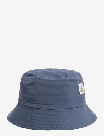 MANGO Embroidered Bucket Hat - MEDIUM BLUE - 1-3