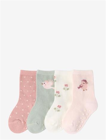 LINDEX 4-Pack Ankle Socks - LIGHT PINK - 19/21 – kuva 2/2