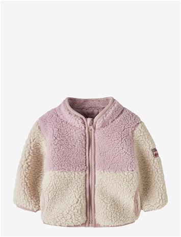 NAME IT Nbfmacey Teddy Jacket Block - VIOLET ICE - 68