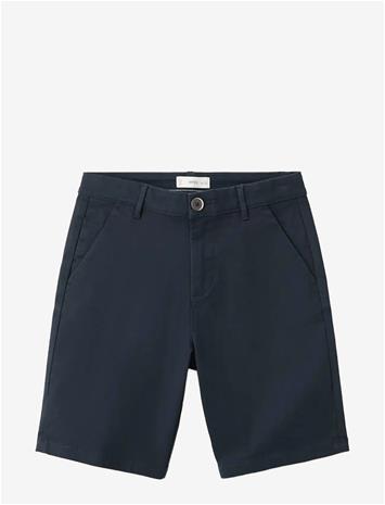 MANGO Cotton Bermuda Shorts - NAVY - 164