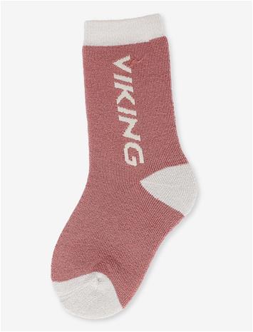 VIKING Play Wool Thermo Socks - PINK - 34/36
