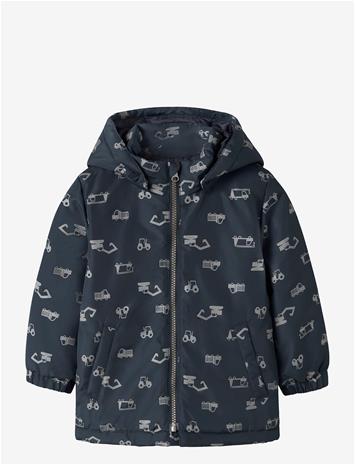 NAME IT Nmmmax Jacket Pa Ref Aop Noos - DARK SAPPHIRE - 98