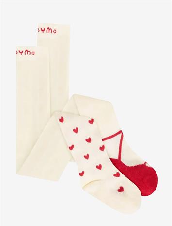 MINYMO 2-Pack Stockings - EGGNOG - 92\98 – kuva 2/2