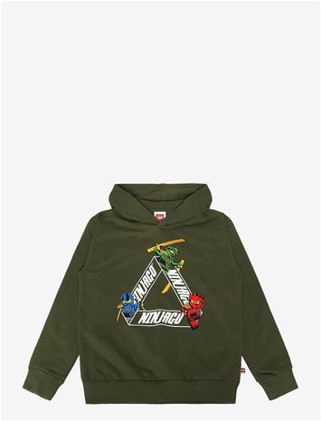 LEGO WEAR Lwsian 603 -Hooded Sweatshirt - DARK GREEN - 122 – kuva 2/2