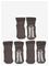 HUMMEL Hmlmini Non Slip 3-Pack Sock - DARK GULL GRAY - 21/23 – kuva 2