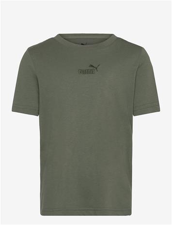 PUMA Ess Small No.1 Logo Centered Tee B - MOSS VEIL - 140