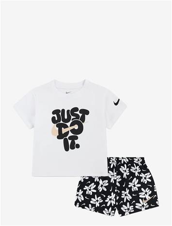 NIKE Nike Bold Play Mesh Short Set - BLACK - 116/122