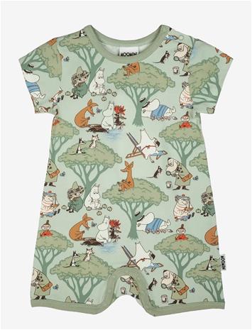 MOOMIN Ledighet Playsuit - GREEN - 68
