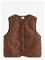 LINDEX Pile Vest - BROWN - 98/104 – kuva 2