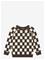 FLIINK Nova Check Pullover - SANDSHELL / COFFEE BEAN - 6-7Y(120 cm) – kuva 2
