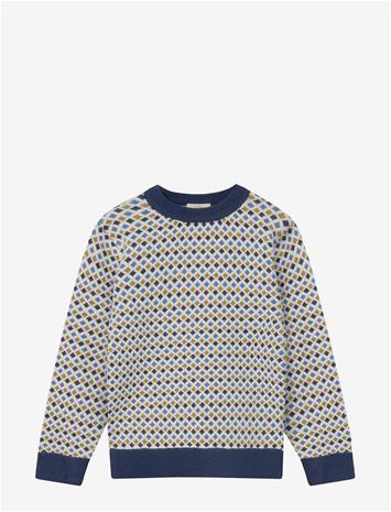 FLIINK Benna Multi Pullover - SANDSHELL MULTI - 6-7Y(120 cm)